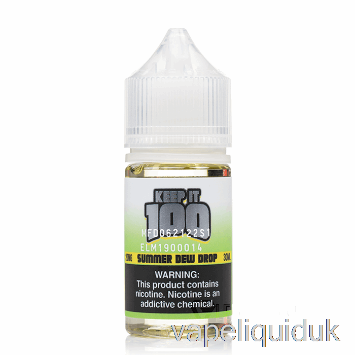 Summer Dew Drop - Keep It 100 SALTS - 30mL 30mg Vape Juice